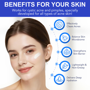 Crème ATOANY Soin Rapide Confort & Renouvellement pour la folliculite et l'acné avec 1% d'acide salicylique + extraits <span class=keywords><strong>de</strong></span> plantes pour le cuir chevelu, le visage et le corps - Product Image 4