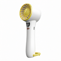 Mini ventilateur portable USB rechargeable haute vitesse pliable pour bureau, extérieur et usage personnel – Idéal pour l'été