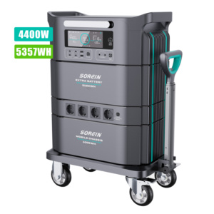 Générateur d'énergie solaire Sorein 5Kwh au prix d'usine, 5000W 10000W 5Kw, station d'alimentation portable 5000 Wh - Product Image 1