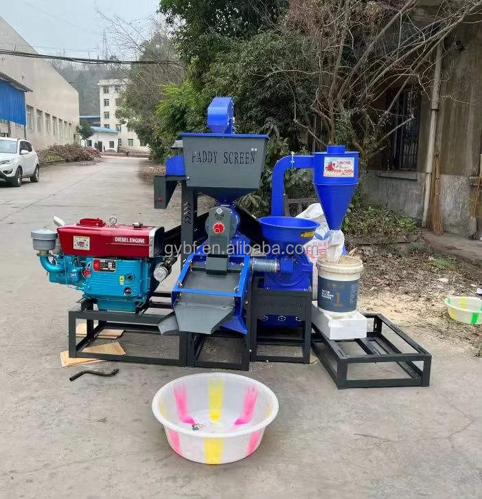 Upgraded Automatic Portable Rice Milling and Polishing Machine| Alibaba.com