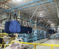 Bolsas de Lavandería Industriales Personalizadas de Nailon con Riel, Reutilizables, de Gran Capacidad y Lavables