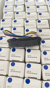 Feux stroboscopiques bleus pour camion et véhicule à montage en surface de 9 watts, état neuf, feux d'avertissement d'urgence avec 2 ans de garantie - Product Image 2