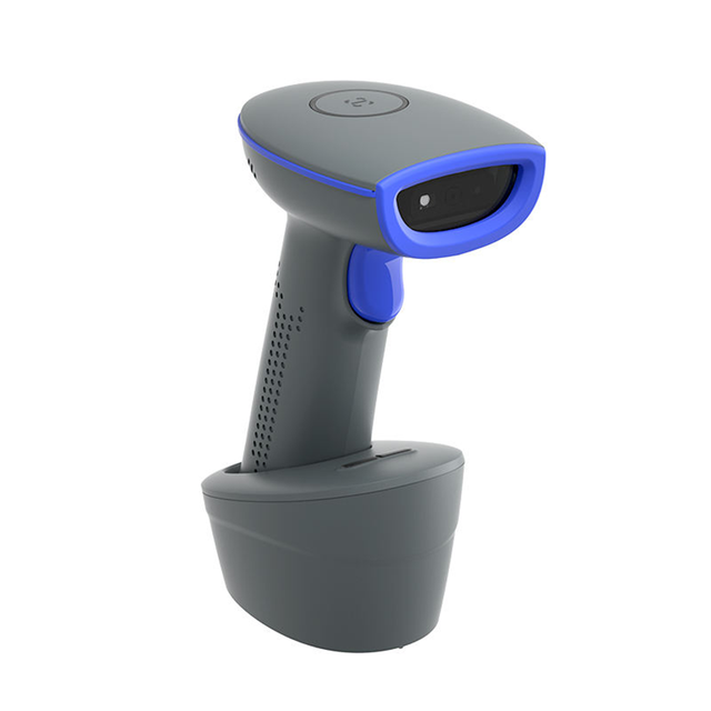Industrial Rugged Wireless Barcode Scanner USB Charging Cradle Portable Handheld for IOS Android in Stock