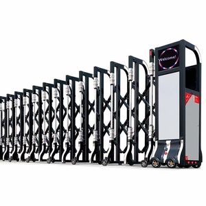 Hệ thống cổng đỗ xe tự động bằng hợp kim nhôm, cửa chắn tự động trượt, thông minh, dành cho biệt thự, trường học, xe hơi tự lái - Product Image 1