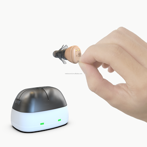 Amplificador <span class=keywords><strong>Mini</strong></span> Recarregável Invisível Aparelhos Auditivos Intra-auriculares com Som Digital de 2 Canais Armazenamento de Energia Portátil Projetado para Surdos - Product Image 5