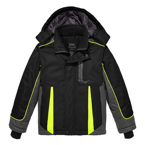 <span class=keywords><strong>Chaqueta</strong></span> de nieve de esquí impermeable para niños y niñas, <span class=keywords><strong>chaqueta</strong></span> de invierno a prueba de viento con capucha - Product Image 4