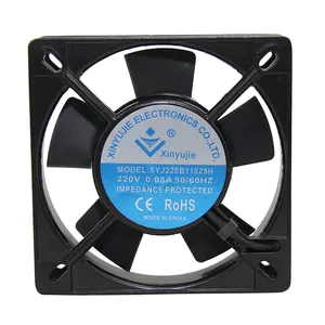 high speed 11025 110v 220v 380v ac cooling fan distribution cabinet sleeve bearing axial fan 110x110x25mmm