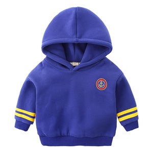 2023 nouveau automne hiver garçons <span class=keywords><strong>Double</strong></span> couche velours <span class=keywords><strong>sweat</strong></span> à capuche bébé épaissi mode pull nouvelle Collection enfants - Product Image 5