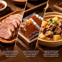 Échantillon Gratuit - Arôme Artificiel de Mouton pour Aliments - Pâte d'Arôme d'Agneau Certifiée ISO HALAL Assaisonnement pour nouilles instantanées à la sauce à la viande