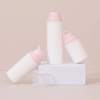 Flacon pompe airless vide pour lotion et sérum 15ml 30ml 50ml – Emballage éco-responsable pour soins de la peau – Bouteilles sous vide en PP avec fermeture à pression PPWR recyclables