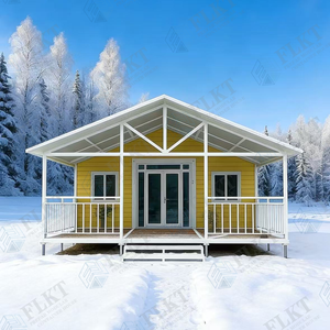 Maison préfabriquée FLKT, installation facile, résistante au vent et à l'eau, durable, aspect moderne, <span class=keywords><strong>studio</strong></span> de jardin entièrement équipé, certificat CE. - Product Image 3