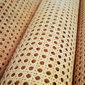 Groothandel Rotan Riet Singels Roll Natuurlijke Zeshoekige Mesh Meubels Gebleekte Open Geweven Met Top Kwaliteit - Product Image 1