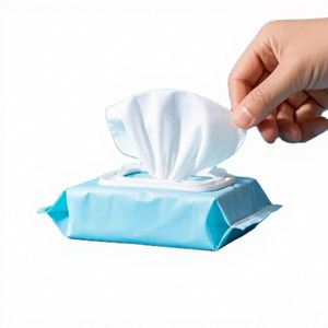RDY Custom Made Pawmellow 100 Breakdown Non Woven FSC Approved Soft Mild Formula 20 20cm Completely Customizable Pet Wipes - Product Image 1