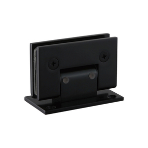 Bisagra de Puerta de Ducha Ajustable de Diseño Moderno, Fabricada Profesionalmente en Latón con Acabado Satinado/Espejo para Vidrio Templado de Baño - Product Image 1