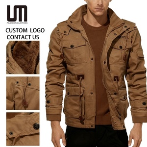 OEM Service High Quality Custom Design Mens <strong>Jacket</strong> Winter <strong>Fleece</strong> <strong>Jackets</strong> <strong>Warm</strong> Thicken Outerwear Plus Size <strong>Jacket</strong> - Product Image 1