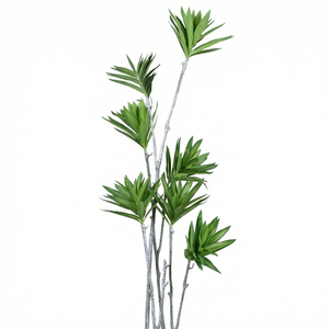 <b>Artificial</b> Plant Multi Stem Staggered Dracaena <b>Tree</b> Real Touch Decorative Indoor Plant for Home Office Hotel Decor - Product Image 5