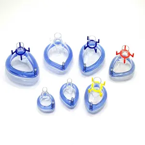 High Quality Hospital Supply Medical Silicone Anesthesia Mask Adult and Pediatric