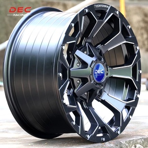 Jantes de voiture tout-terrain DEC RACING 16/17/<span class=keywords><strong>18</strong></span>/20 pouces 16x8/17x8.5/18x9/20x9 en alliage d'aluminium, design concave, nouveau JWL/VIA - Product Image 3