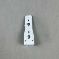 Support mural/d'occasionnement en métal pour rail de rideau double en tissu en forme de L, pliable en S, détachable