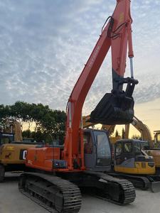 Pelleteuse sur chenilles Hitachi EX200-5 d'occasion avec moteur Isuzu Brouette de jardin de 3 tonnes à vendre Les composants de base comprennent un engrenage de boîte de vitesses - Product Image 3