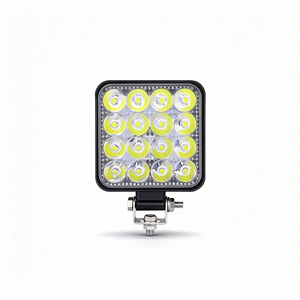 Custom Wide View Super Bright LED Work Spot Light Square Headlight Driving Auxiliary Lamp - Product Image 1