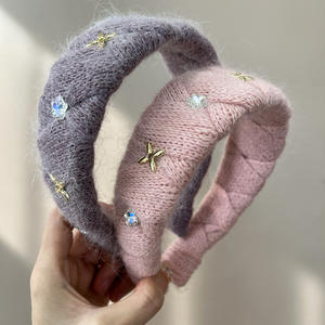 ที่คาด<span class=keywords><strong>ผม</strong></span>ผู้หญิงแฟชั่นขายส่ง LRTOU ประดับคริสตั<span class=keywords><strong>ล</strong></span>กว้าง ที่คาด<span class=keywords><strong>ผม</strong></span>ไหมพรมย่น สไตล์วิน<span class=keywords><strong>เท</strong></span>จ เครื่องประดับผมสำหรับผู้หญิง - Product Image 4