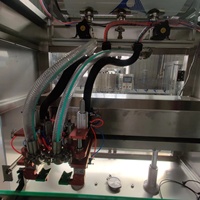 Machine de remplissage à double tête/deux têtes de type traçant pour liquides à haute viscosité, machine de remplissage de pâtes à double tête