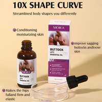 Huile Essentielle Raffermissante et Volumatrice pour les Fesses 30ml Marque Privée – Huile de Massage 10X pour l'Amélioration et le Remodelage des Hanches pour des Courbes Sexy