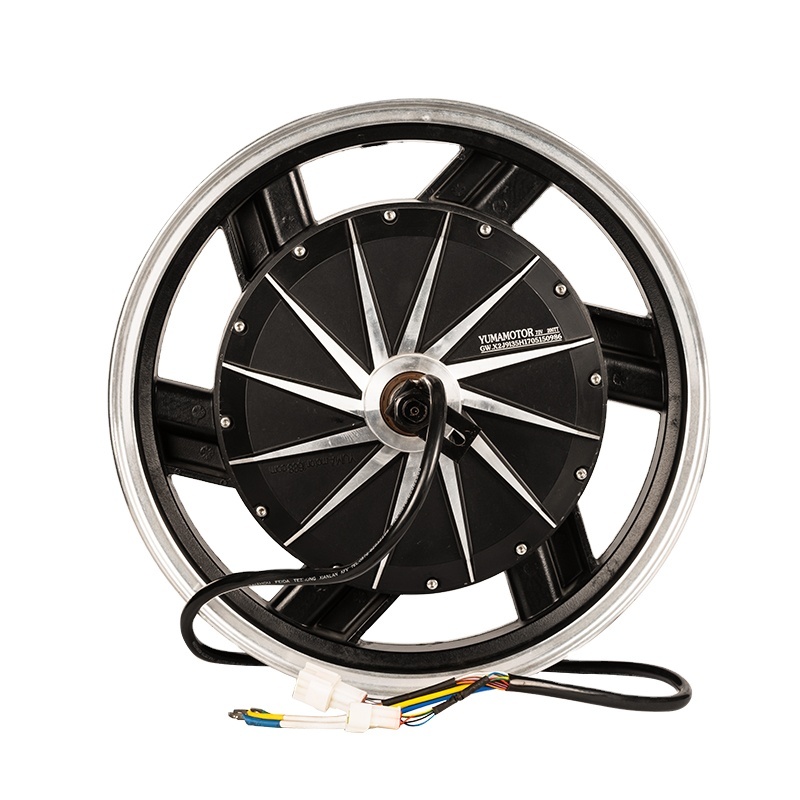 17 дюймов 72v 3000w DC мотор для центрального движения для мотоцикла с VOTOL EM100 контроллер
