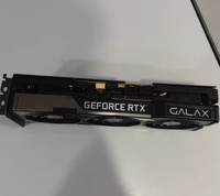 Carte graphique de jeu pour ordinateur de bureau GALAX RTX 3070 8 Go GDDR6 d'occasion, refroidissement à 3 ventilateurs, entièrement testée, carte vidéo GPU