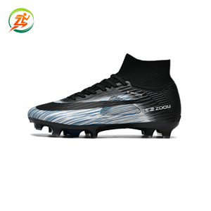 Nouvelles Chaussures de Football Professionnelles - <span class=keywords><strong>Messi</strong></span> Antidérapantes Unisexe à Crampons Longs Montantes Durables pour l'Hiver/le Printemps pour Hommes - Product Image 2