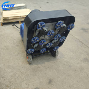 Meuleuse et polisseuse de sol en béton avec moteur et boîte de vitesses, moteur 7,5 kW, diamètre de travail 630 mm, semi-automatique, haute efficacité - Product Image 3