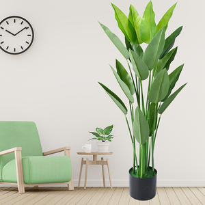 Bionic <span class=keywords><strong>Canna</strong></span> Lily Greenery Sala de estar Pieza decorativa grande de pie Árbol artificial para paisajismo Árbol de imitación sintético - Product Image 2