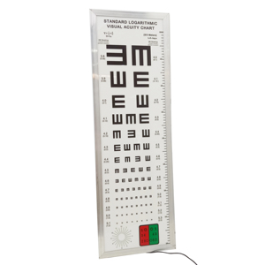 Chuyên nghiệp tiêu chuẩn y tế đo thị lực trẻ em người lớn trẻ em 5M LED nguồn ánh sáng mắt thị lực biểu đồ gần tầm nhìn Kiểm tra hộp đèn - Product Image 5
