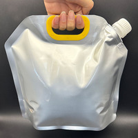 Op maat gemaakte bedrukte 5L aluminiumfolie voedselveilige zak voor fruit sap, bier en andere vloeistoffen met 33MM dop/tuit