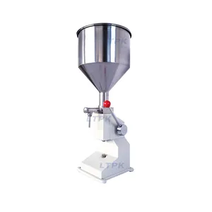 A03 Hand Operated Filling Machine Manual Cosmetic Paste Sausage Lip Gloss Cream Liquid Filling Supply