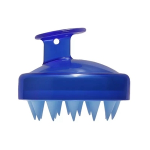 Cepillo limpiador de champú redondo de buena calidad, masajeador de cuero cabelludo <span class=keywords><strong>para</strong></span> el hogar, peine de silicona, herramientas de belleza <span class=keywords><strong>para</strong></span> el cabello - Product Image 2