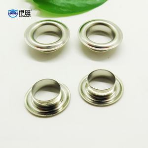 อีแวน ขายส่งอุปกรณ์โลหะสำหรับเสื้อผ้า ผ้าม่าน รองเท้า ห่วงตาไก่สีเงิน อุปกรณ์ร้อยสายร้อยเชือกสำหรับเสื้อผ้า - Product Image 2