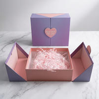 Boîte cadeau magnétique rectangulaire en papier vide pour parfum, soins de la peau, cosmétiques, cadeau de luxe unique pour la Saint-Valentin, anniversaire, mariage, CN
