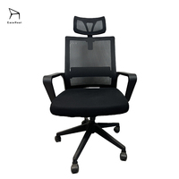 EaseNeat Fabricants Chaise rotative ergonomique en maille Chaises de bureau à domicile simples Personnel assis longtemps Chaise d'ordinateur à dossier élévateur