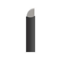 Aiguilles de microblading nano en acier inoxydable 316 de qualité médicale, diamètre 0,25 mm, 7/9/11/12/14/16/18/21 aiguilles, lames pour sourcils