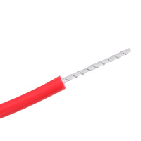 Câble chauffant flexible en fibre de verre et caoutchouc de silicone pour couverture électrique, coussin chauffant et chauffe-serviettes, fourni par le fabricant