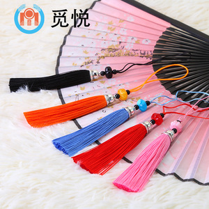 Miyue, fabricant de pendentifs en perles de citrouille, fournit directement des capuchons métalliques, des glands, des sachets, des accessoires, des éventails pliants et des vêtements. - Product Image 4