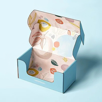 Boîtes d'expédition en carton ondulé imprimées sur mesure, boîte de rangement pour baskets, boîte en papier rigide pour l'expédition de produits e-commerce