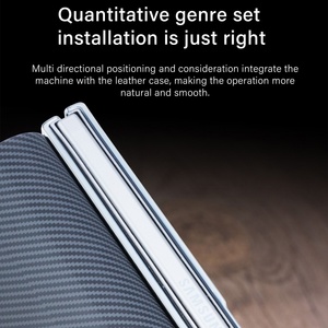 Nuova Custodia a Portafoglio in Pelle con Chiusura a Scatto per <span class=keywords><strong>Samsung</strong></span> Z Fold 7 6 5 4 3 con Pellicola Protettiva Frontale in Vetro e Cornice Placcata Antiurto - Product Image 5