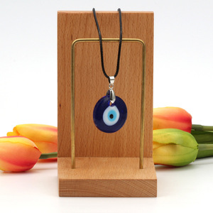 Yiwu <span class=keywords><strong>venta</strong></span> al por mayor de joyería Ojo del diablo de los hombres collar ojo cera cadena collar amuleto de paz calle de - Product Image 3