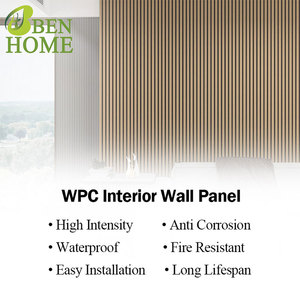 Panneaux muraux WPC décoratifs pour l'intérieur, revêtements pour la maison, salon, chambre, murs de fond de télévision - Product Image 5