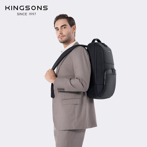 Kingsons Business <b>Backpack</b> For Men 20-35L <b>Waterproof</b> Ultralight Laptop Bag Everyday Use - Product Image 1
