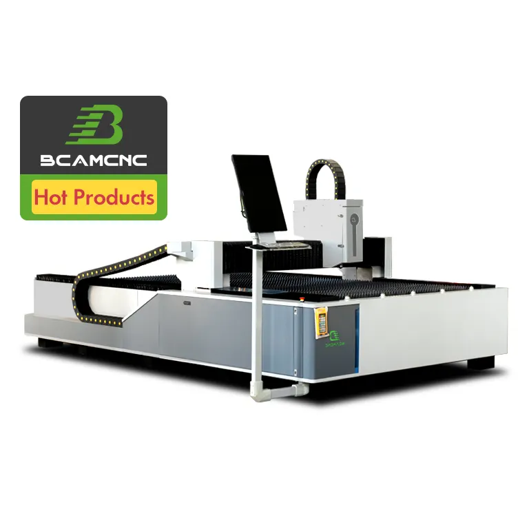 Độ chính xác cao 1500 2000 Watt 3 KW sợi Máy cắt Laser Giá Máy cắt sợi laser CNC cho kim loại