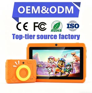 Tablet PC MTK de 7 Pulgadas con Pantalla IPS, <span class=keywords><strong>Android</strong></span> 13, 4GB + 128GB, Punto de Acceso WIFI, 3000MA, Funda Protectora Anticaídas <span class=keywords><strong>para</strong></span> Niños, Educación, Nuevo - Product Image 1